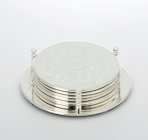 Silber, Gläserteller Garnitur 7-tlg., 9 cm , 11,5 cm Art. 1000605-7